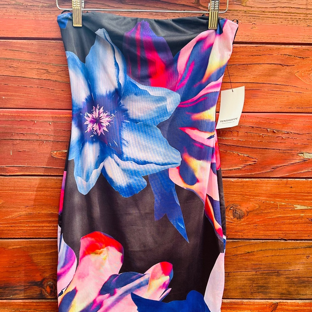 Tenshoppe Floral Dress Size S